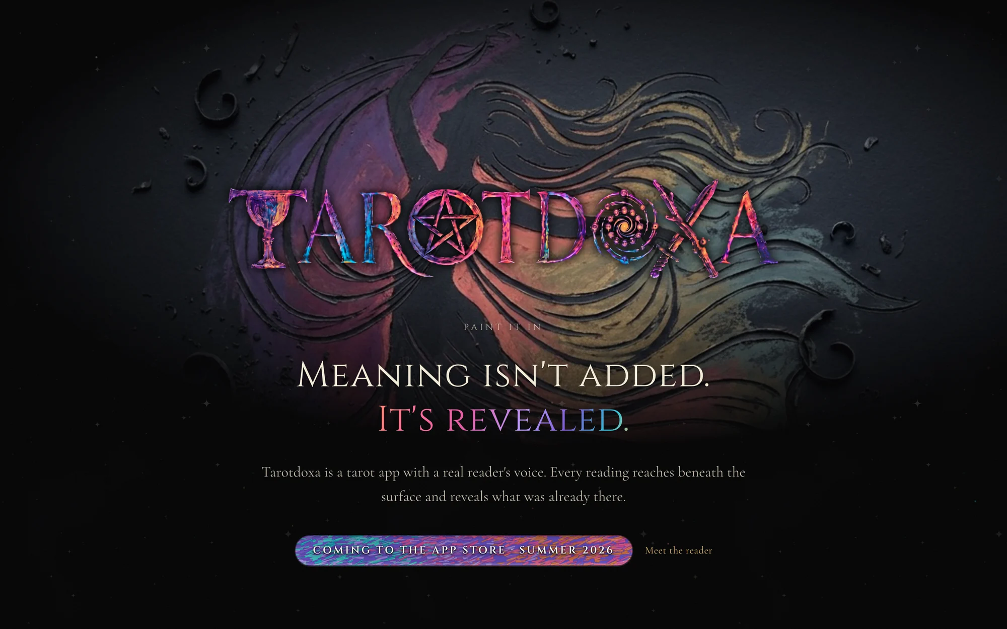 The Tarotdoxa home page